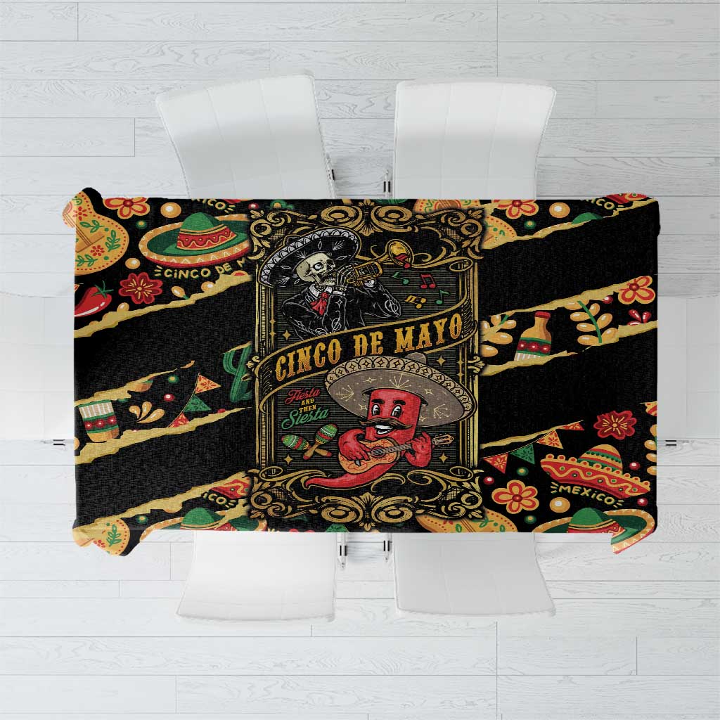 Mexico Cinco de Mayo Tablecloth Fiesta and then Siesta