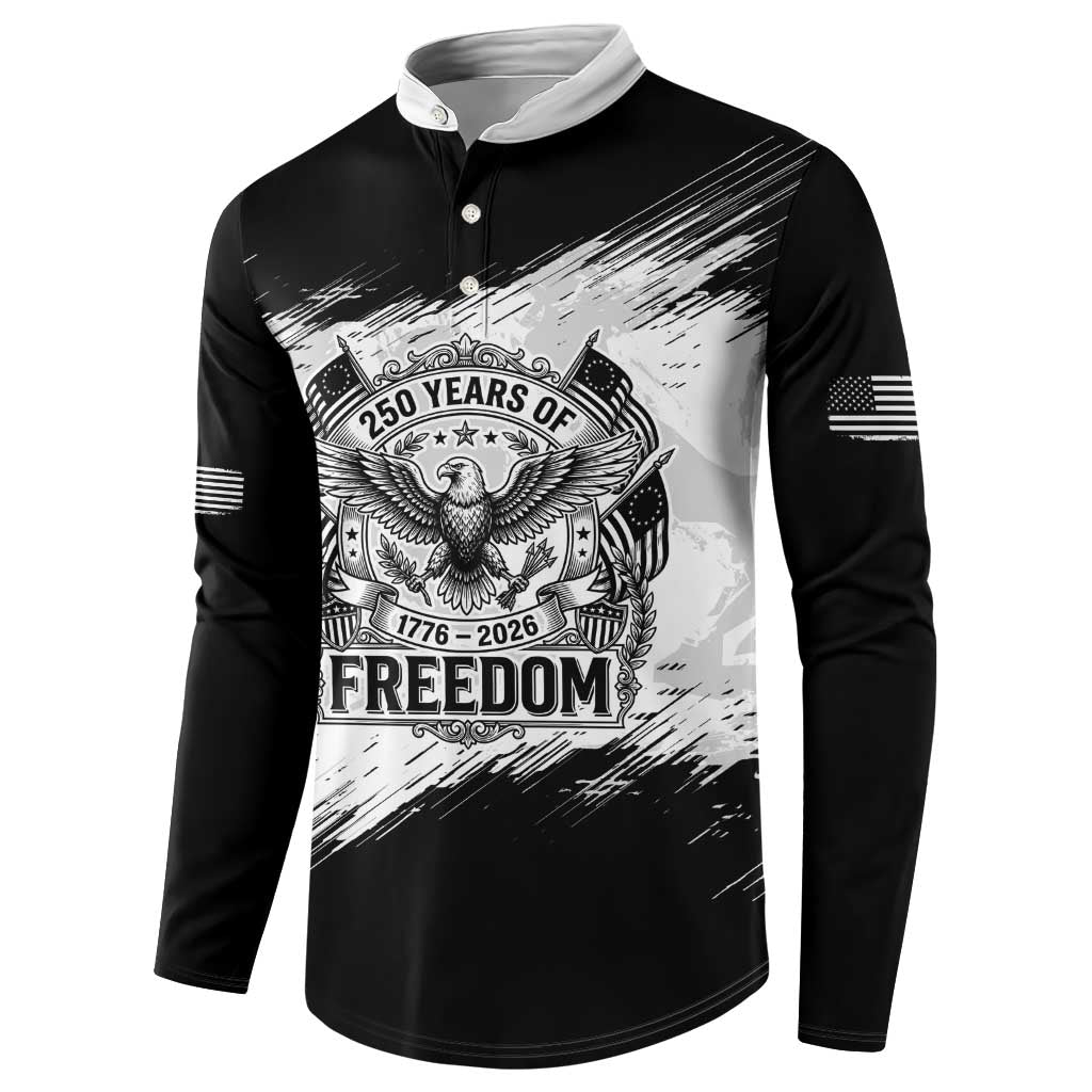 American 1776-2026 Button Sweatshirt USA 250th Anniversary