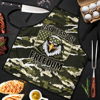 USA 250th Anniversary Apron Eagle Camouflage Zipper Stylized