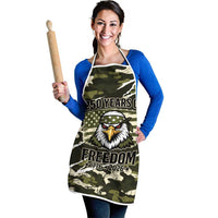 USA 250th Anniversary Apron Eagle Camouflage Zipper Stylized
