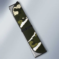 USA 250th Anniversary Auto Sun Shade Eagle Camouflage Zipper Stylized