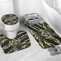 USA 250th Anniversary Bathroom Set Eagle Camouflage Zipper Stylized