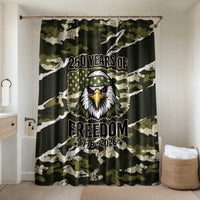 USA 250th Anniversary Bathroom Set Eagle Camouflage Zipper Stylized