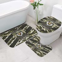 USA 250th Anniversary Bathroom Set Eagle Camouflage Zipper Stylized
