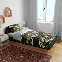 USA 250th Anniversary Bedding Set Eagle Camouflage Zipper Stylized