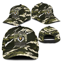 USA 250th Anniversary Classic Cap Eagle Camouflage Zipper Stylized