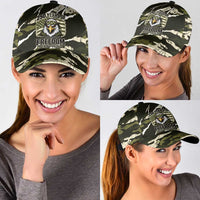 USA 250th Anniversary Classic Cap Eagle Camouflage Zipper Stylized
