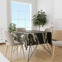 USA 250th Anniversary Tablecloth Eagle Camouflage Zipper Stylized