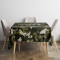 USA 250th Anniversary Tablecloth Eagle Camouflage Zipper Stylized