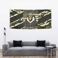 USA 250th Anniversary Tapestry Eagle Camouflage Zipper Stylized