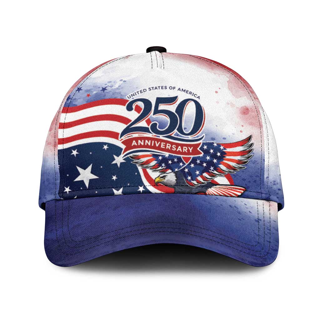 USA 250 Years of Freedom Classic Cap American Patriotic