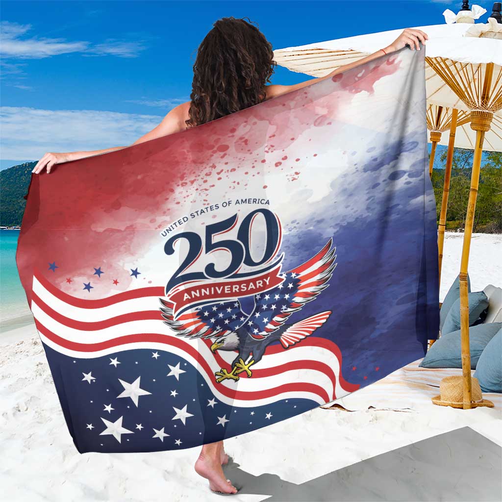 USA 250 Years of Freedom Sarong American Patriotic