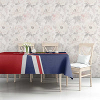 Turks and Caicos Islands Tablecloth Come On Team TCI