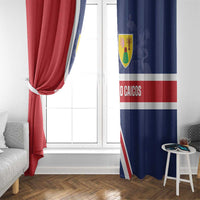 Turks and Caicos Islands Window Curtain Come On Team TCI