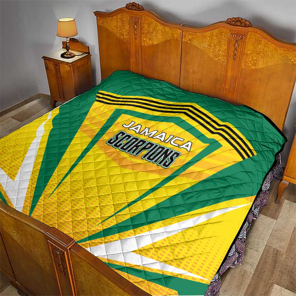 Cricket Jamaica Scorpions Quilt We Made Legends