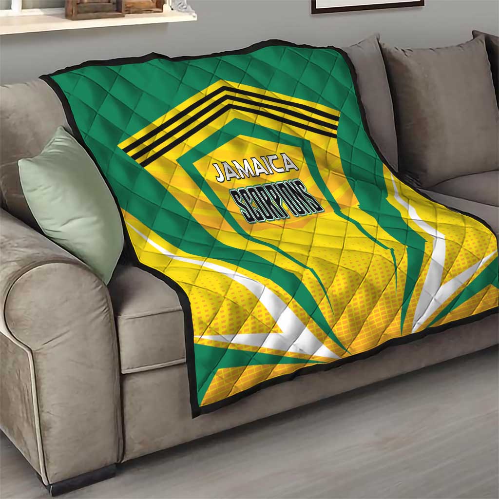 Cricket Jamaica Scorpions Quilt We Made Legends