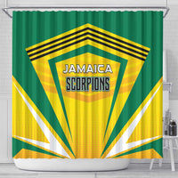 Cricket Jamaica Scorpions Shower Curtain We Made Legends