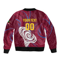 Custom Cricket Leeward Hurricanes Bomber Jacket Come On Hurricanes Boys
