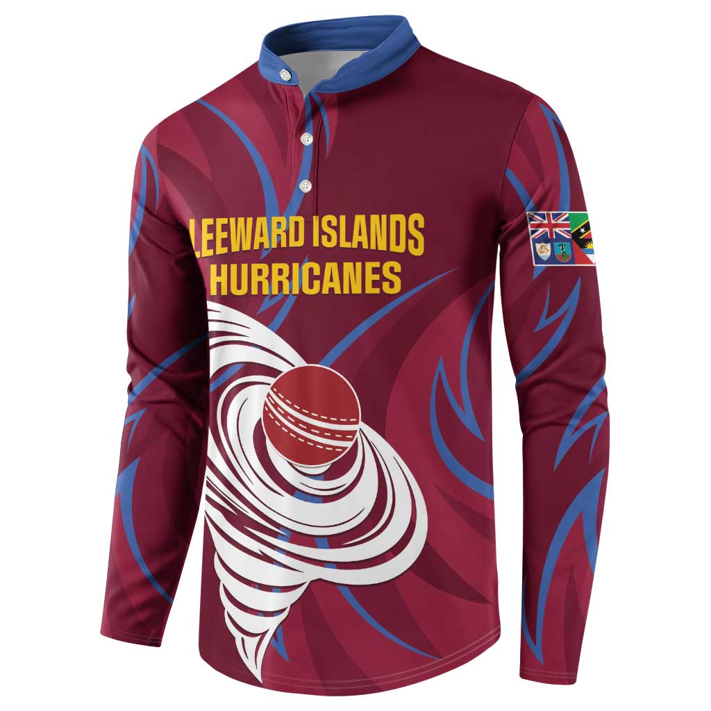 Custom Cricket Leeward Hurricanes Button Sweatshirt Come On Hurricanes Boys