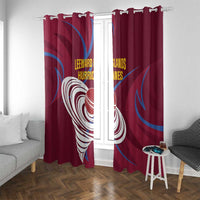 Cricket Leeward Hurricanes Window Curtain Come On Hurricanes Boys