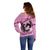 Personalized Kentucky Horse Racing 2024 Off Shoulder Sweater Beauty and The Horse Pink Version - Wonder Print Shop