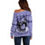 Personalized Kentucky Horse Racing 2024 Off Shoulder Sweater Beauty and The Horse Purple Version - Wonder Print Shop