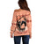 Personalized Kentucky Horse Racing 2024 Off Shoulder Sweater Beauty and The Horse Orange Version - Wonder Print Shop