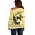 Personalized Kentucky Horse Racing 2024 Off Shoulder Sweater Beauty and The Horse Yellow Version - Wonder Print Shop