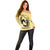 Personalized Kentucky Horse Racing 2024 Off Shoulder Sweater Beauty and The Horse Yellow Version - Wonder Print Shop