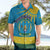 Personalized Rwanda Hawaiian Shirt Coat of Arms With African Pattern - Wonder Print Shop