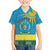 Personalized Rwanda Kid Hawaiian Shirt Coat of Arms With African Pattern - Wonder Print Shop