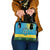 Personalized Rwanda Shoulder Handbag Coat of Arms With African Pattern