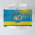 Personalized Rwanda Tablecloth Coat of Arms With African Pattern