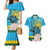 Rwanda Independence Day Couples Matching Mermaid Dress and Hawaiian Shirt Leopard With Roses - Wonder Print Shop