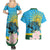 Rwanda Independence Day Couples Matching Summer Maxi Dress and Hawaiian Shirt Leopard With Roses - Wonder Print Shop