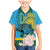 Rwanda Independence Day Family Matching Mermaid Dress and Hawaiian Shirt Leopard With Roses - Wonder Print Shop