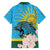 Rwanda Independence Day Family Matching Puletasi and Hawaiian Shirt Leopard With Roses - Wonder Print Shop