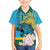 Rwanda Independence Day Family Matching Puletasi and Hawaiian Shirt Leopard With Roses - Wonder Print Shop