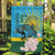 Rwanda Independence Day Garden Flag Leopard With Roses - Wonder Print Shop