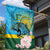 Rwanda Independence Day Garden Flag Leopard With Roses - Wonder Print Shop