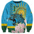 Rwanda Independence Day Sweatshirt Leopard With Roses - Wonder Print Shop