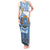 Personalized Somalia Independence Day 2024 Tank Maxi Dress Somali Star Leopard Mix African Pattern