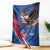 USA Independence Day 2024 Blanket United States Eagle