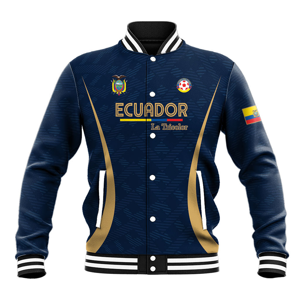 Custom Ecuador 2026 World Football Baseball Jacket La Tri Go Champion