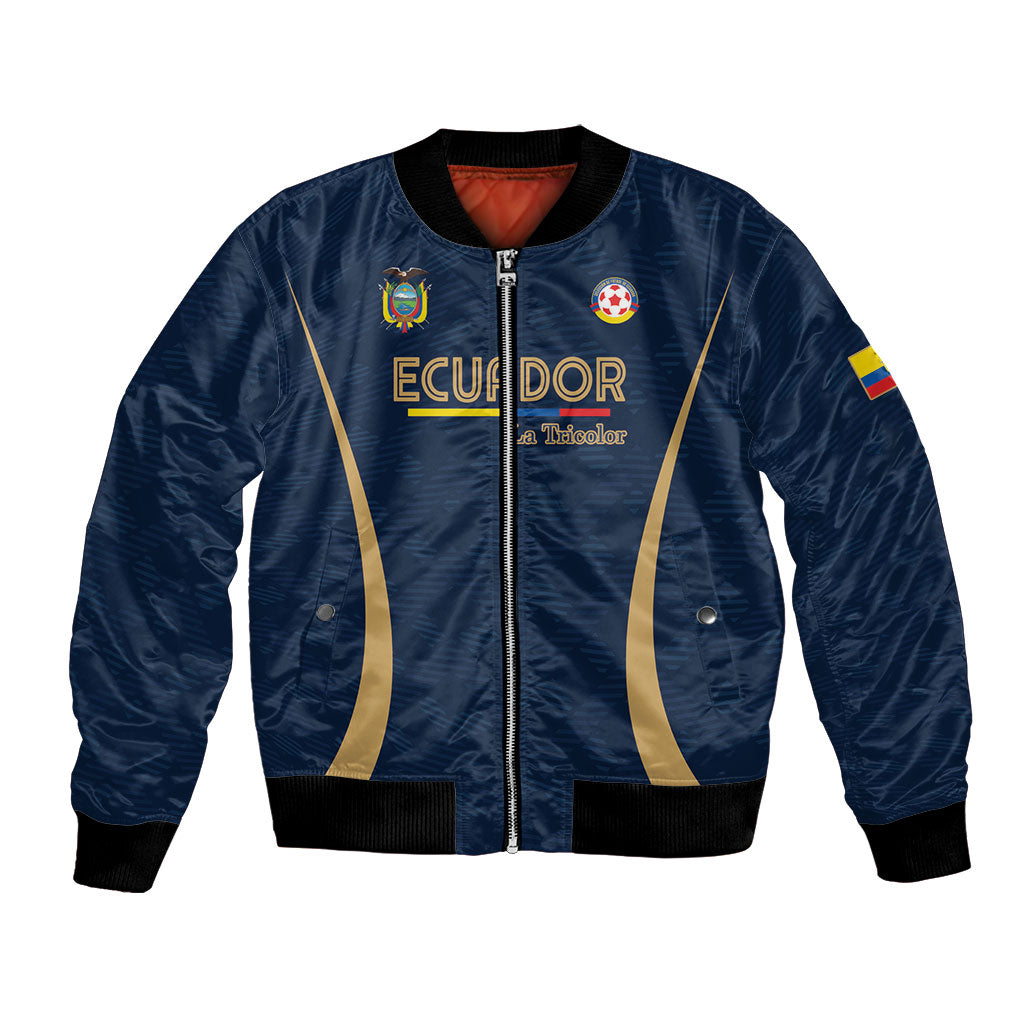 Custom Ecuador 2026 World Football Bomber Jacket La Tri Go Champion