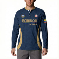 Custom Ecuador 2026 World Football Button Sweatshirt La Tri Go Champion
