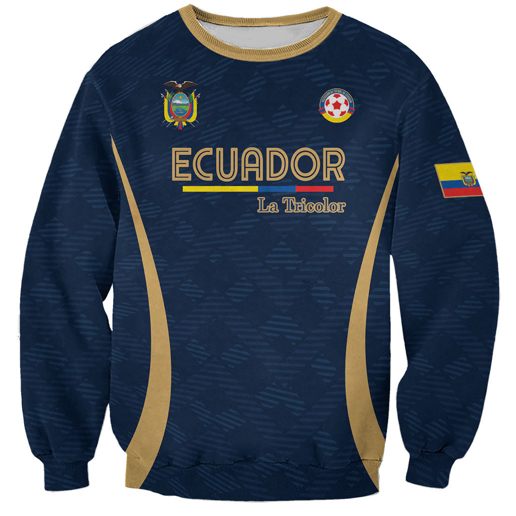 Custom Ecuador 2026 World Football Sweatshirt La Tri Go Champion