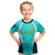 Australia Soccer Kid T Shirt Matildas Sporty Turquoise Version - Wonder Print Shop