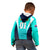 Personalised Australia Soccer Kid Hoodie Matildas Sporty Turquoise Version - Wonder Print Shop