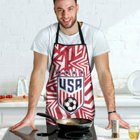 Soccer 2026 USA Apron Red Star Stylized